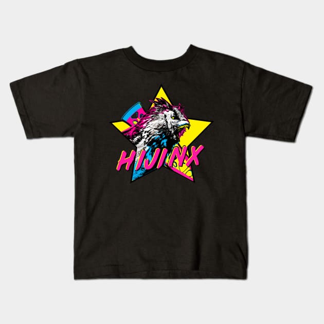 HiJinx Championship VII Rock Star Logo Kids T-Shirt by Offbeat Robotics